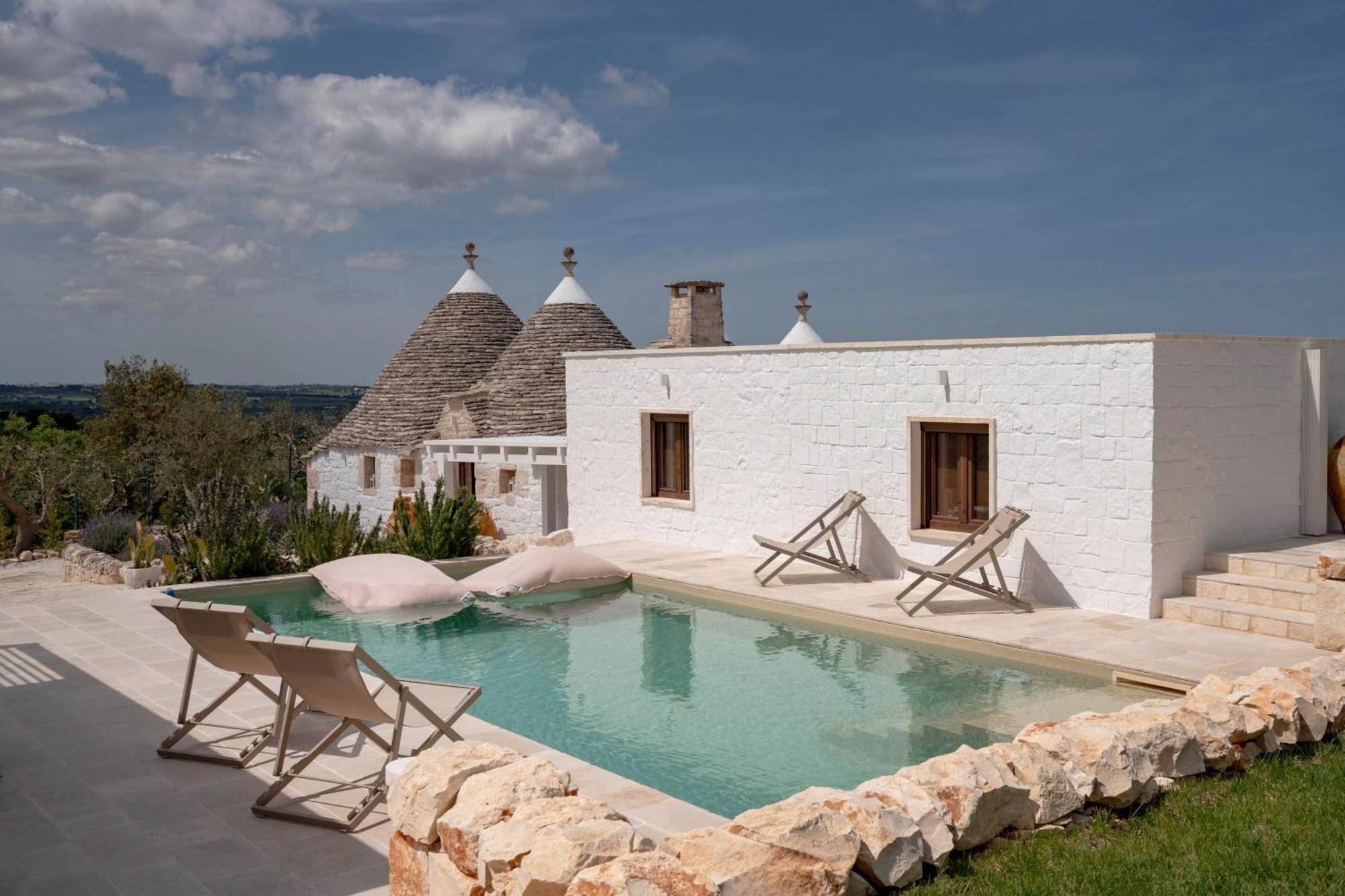 Trullo Perla Greta - Luxury Country Villa & Private Heated Pool Alberobello Exteriör bild