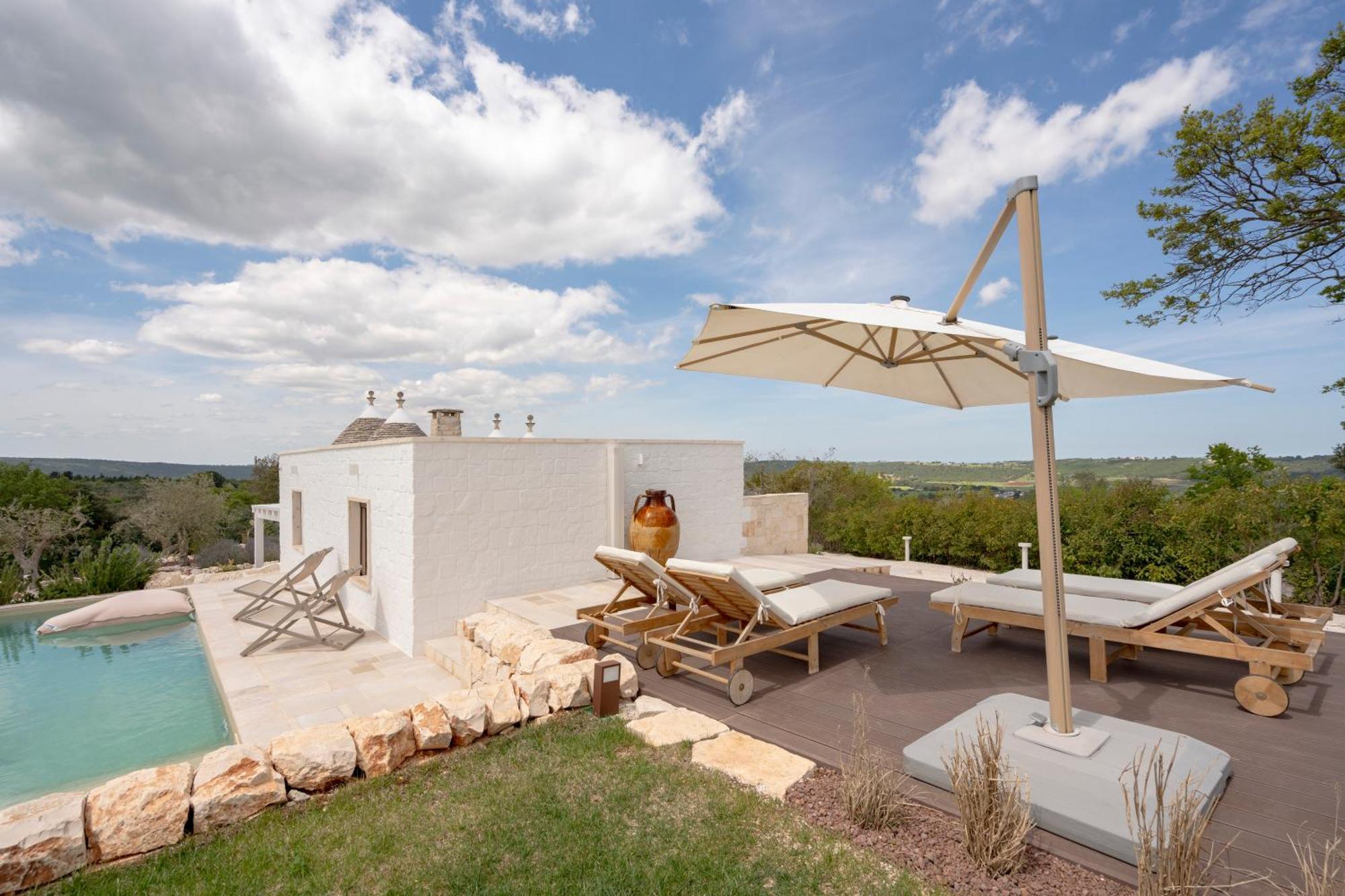Trullo Perla Greta - Luxury Country Villa & Private Heated Pool Alberobello Exteriör bild