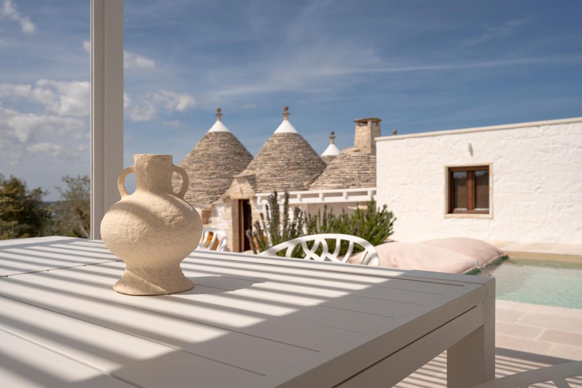 Trullo Perla Greta - Luxury Country Villa & Private Heated Pool Alberobello Exteriör bild