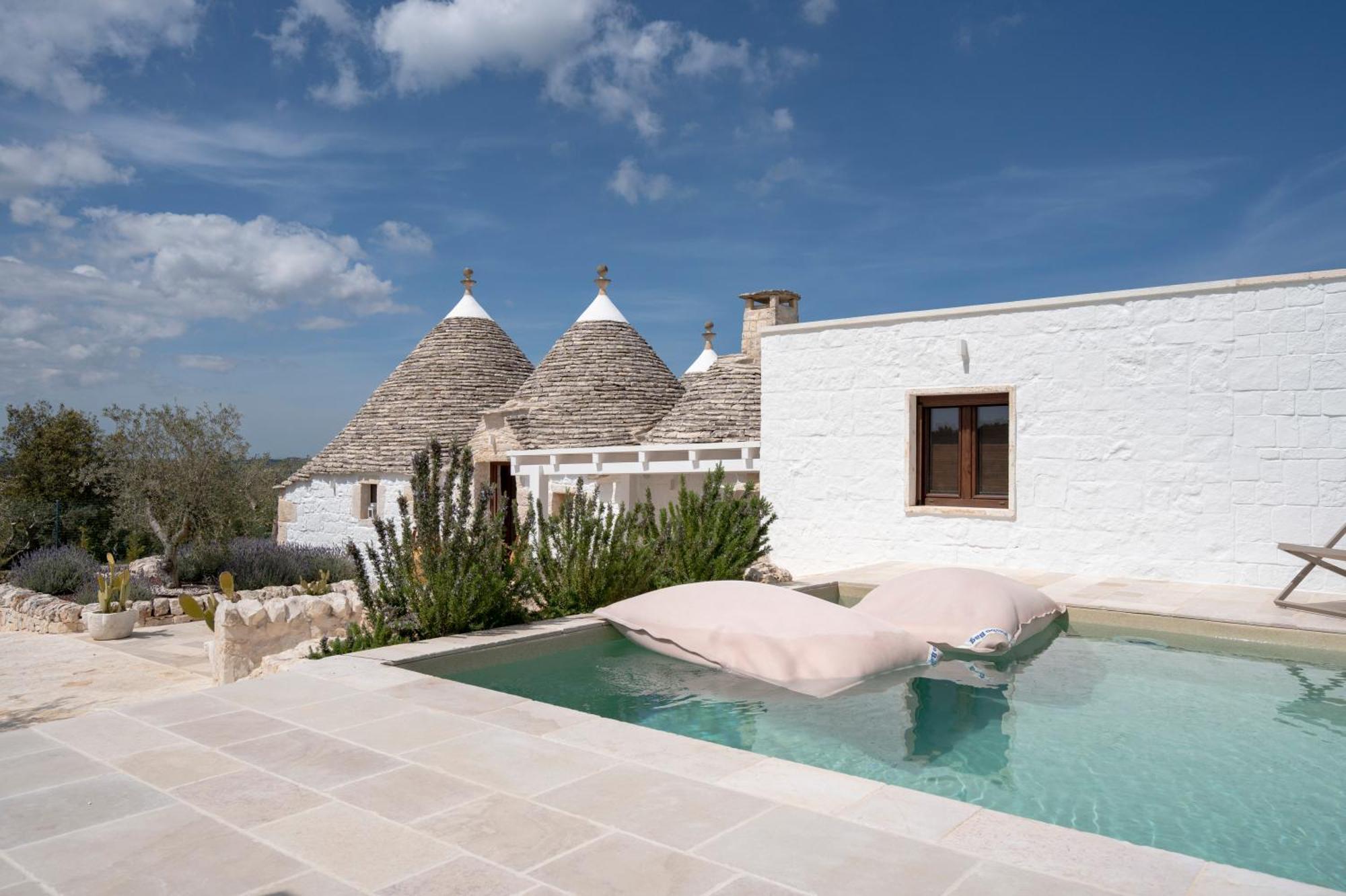 Trullo Perla Greta - Luxury Country Villa & Private Heated Pool Alberobello Exteriör bild