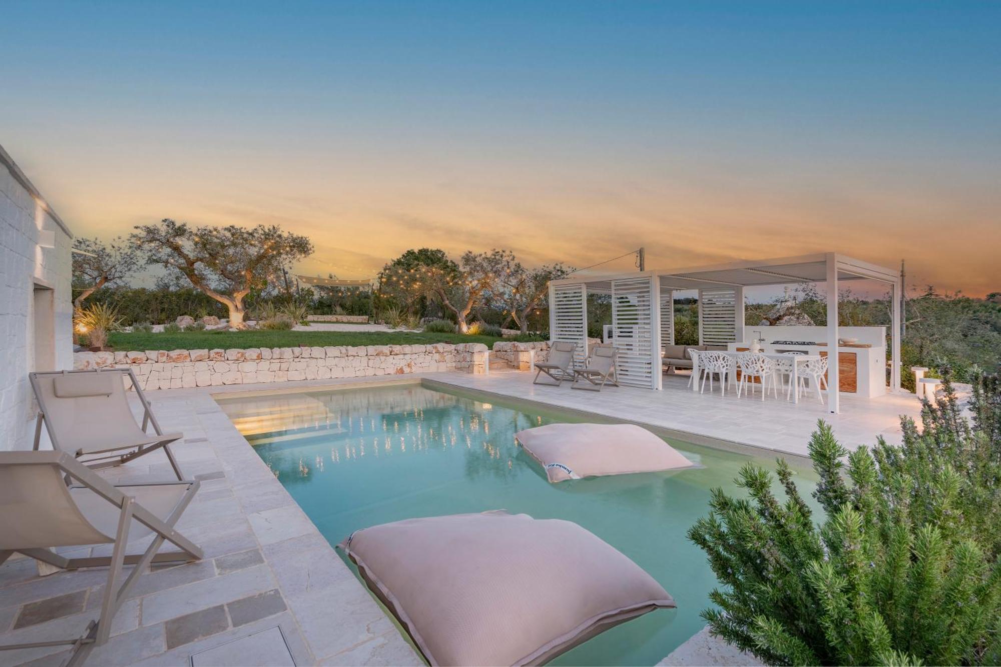Trullo Perla Greta - Luxury Country Villa & Private Heated Pool Alberobello Exteriör bild